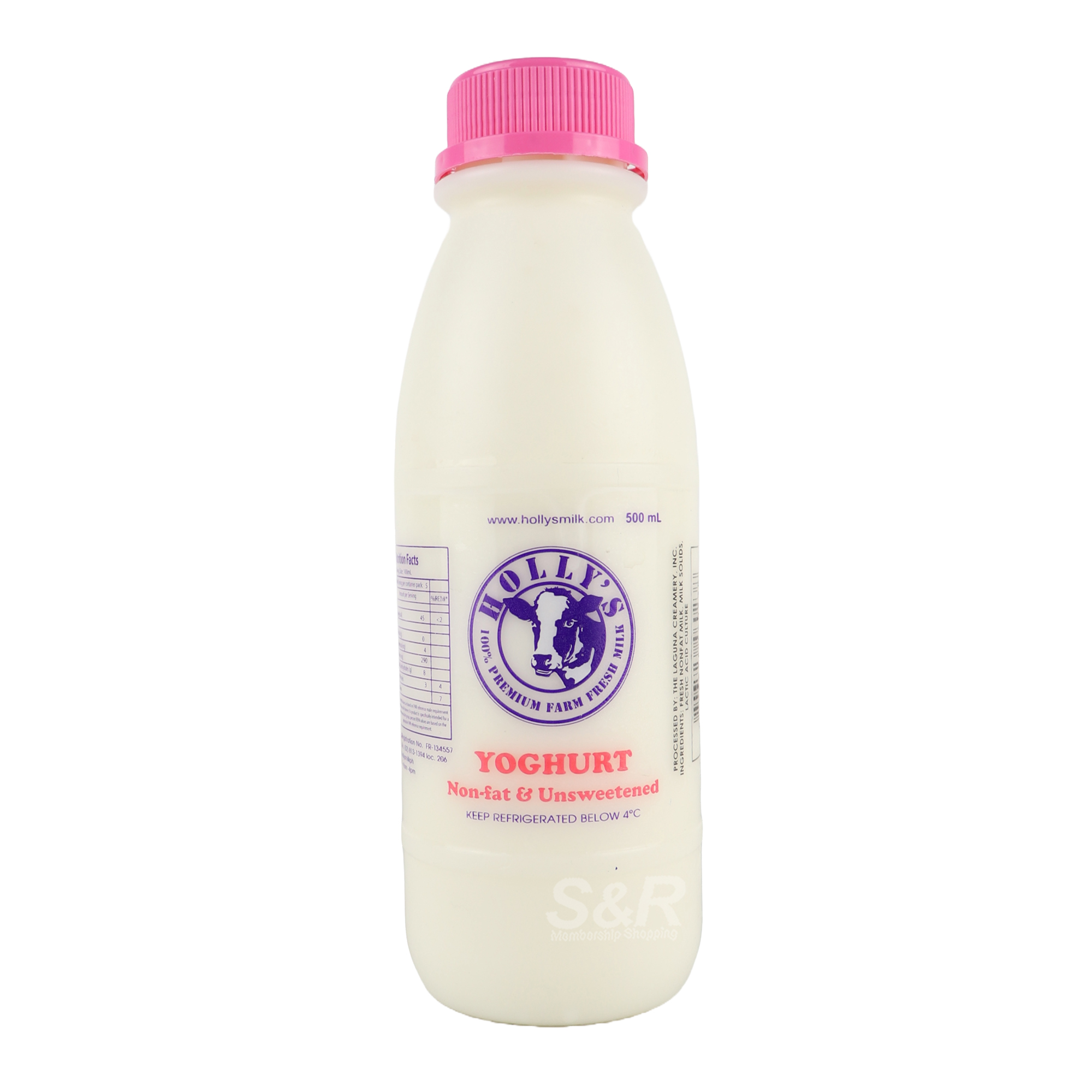 Holly's Milk Yoghurt 500mL Holly's Milk Yoghurt 500mL